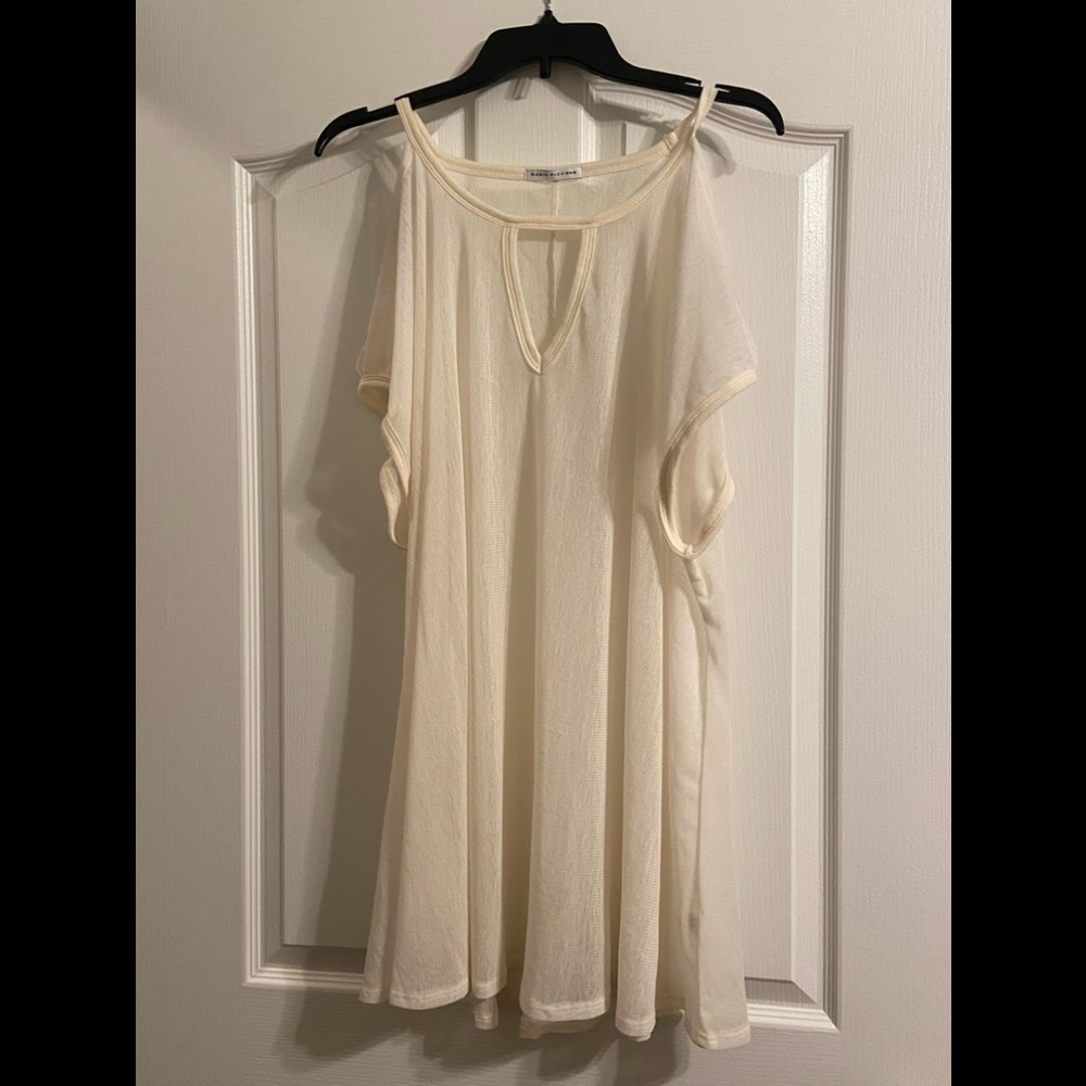 Sheer swimsuit cover up